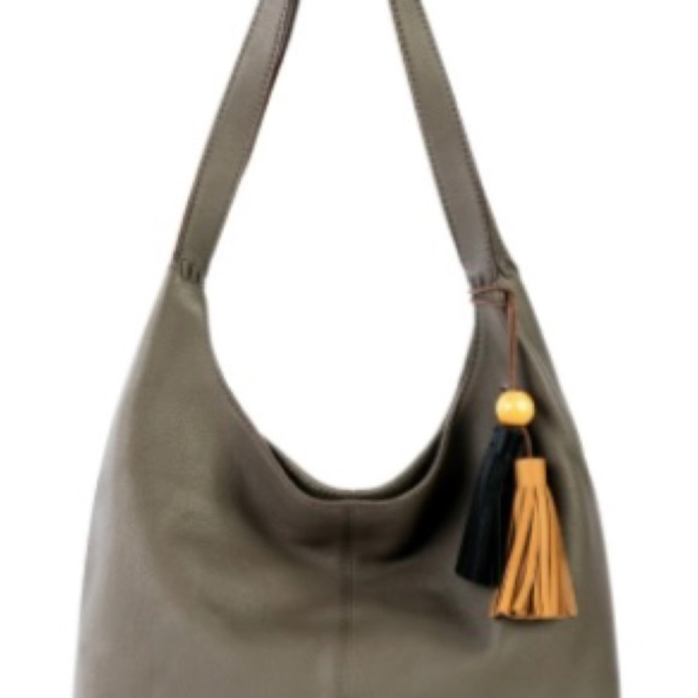 NWT The Sak Leather Hobo Bag (Mushroom color) - Picture 5 of 12